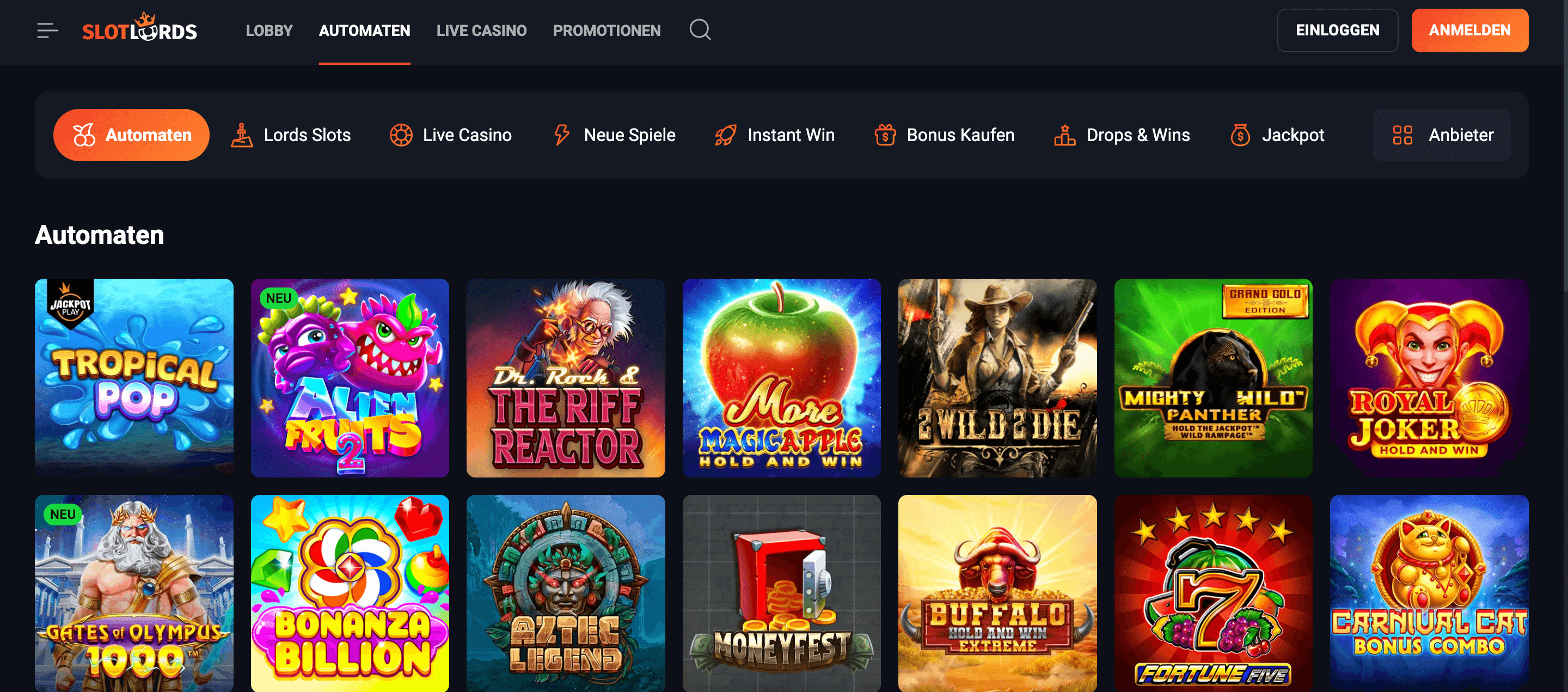 SlotLords Slots
