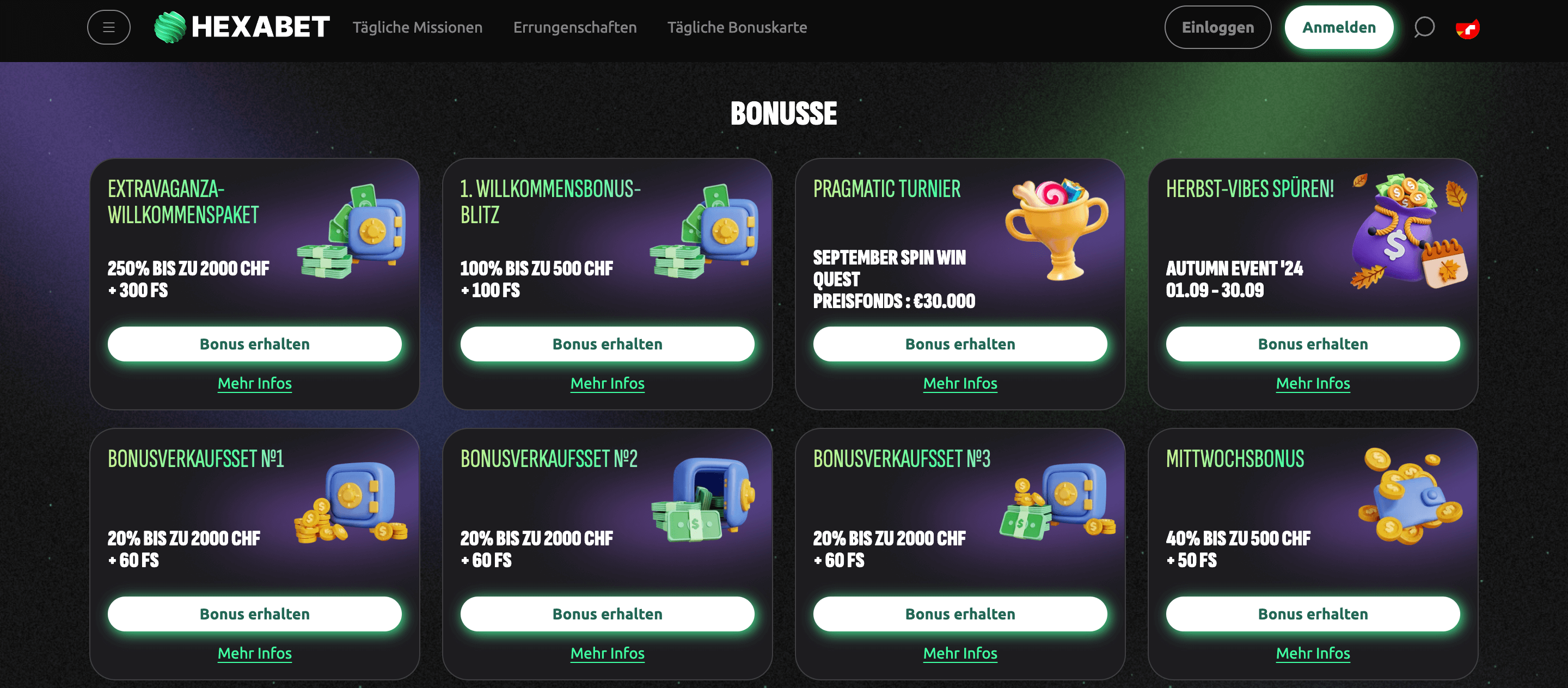 Hexabet Promotion