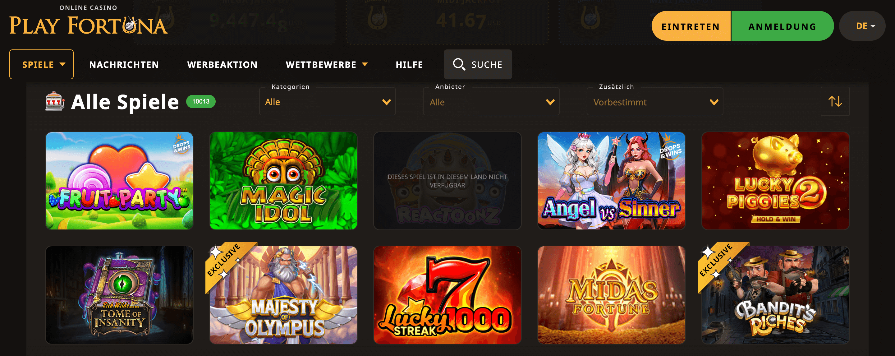 PlayFortuna Games