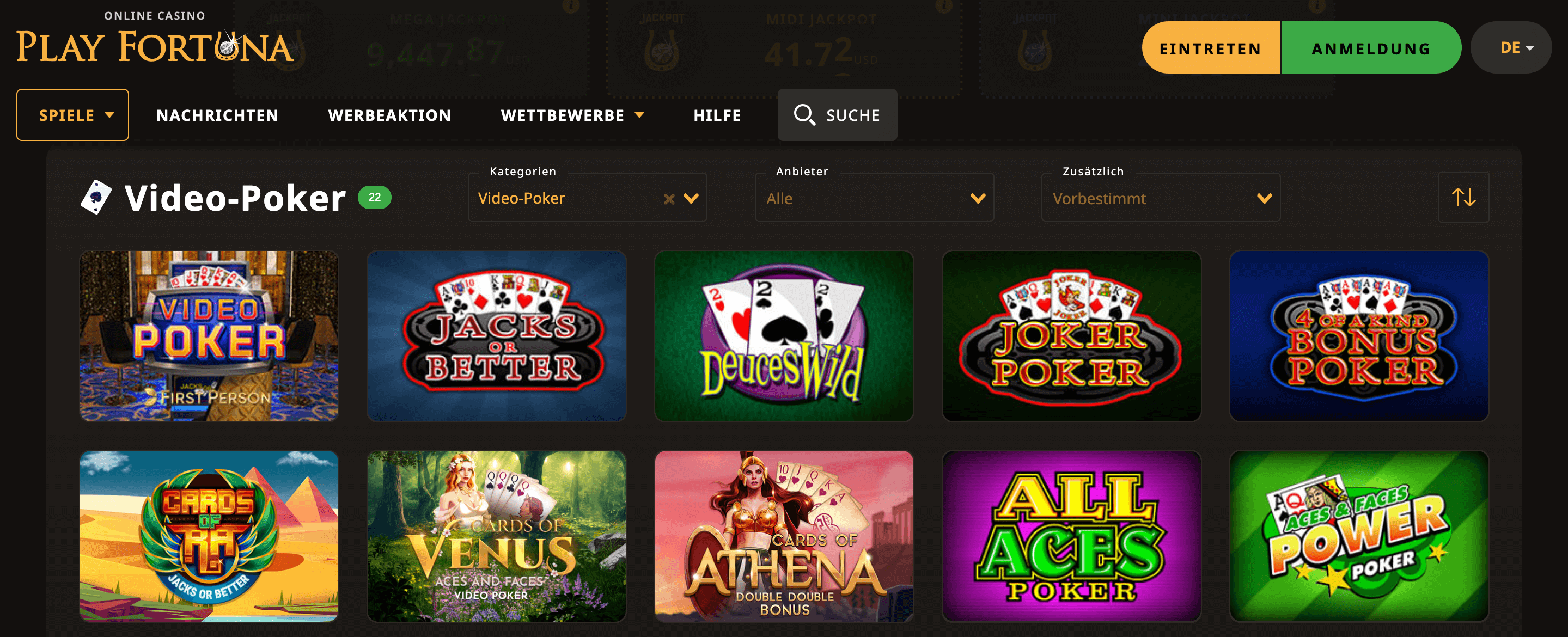 PlayFortuna Poker